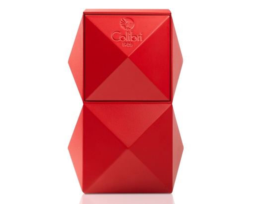 [LI710T4] Briquet de Table Colibri Quasar Triple Jet Rouge