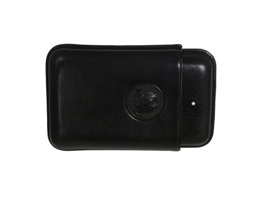 [PA3013A] Cigar Pouch White Spot Bulldog Rob 3F Black