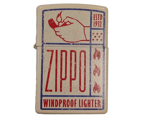 [60006409] Lighter Zippo Design with Zippo Logo