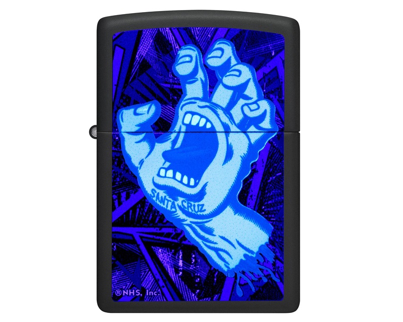 [60006414] Briquet Zippo Santa Cruz Design