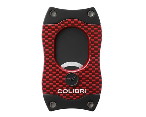 [CU500T32] Cigar Cutter Colibri S-Cut Cf Red