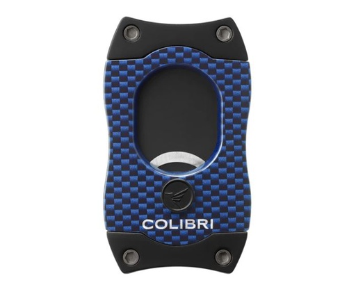 [CU500T33] Cigar Cutter Colibri S-Cut Cf Blue