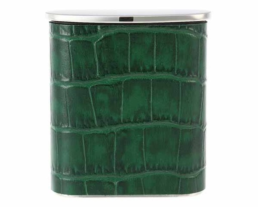 [18942750] Pocket Ashtray Pearl Croco Green