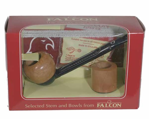 [PFA003005] Pipe Falcon Hunter Straigth 2 Bowls 