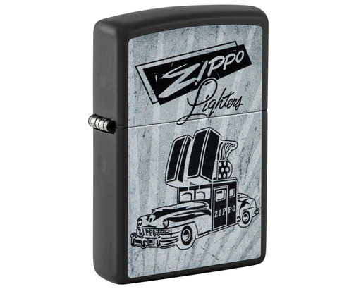 [60006569] Briquet Zippo Car Design with Zippo Logo