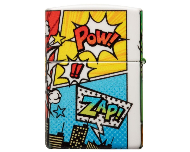 [60006555] Lighter Zippo Pop Art City Design