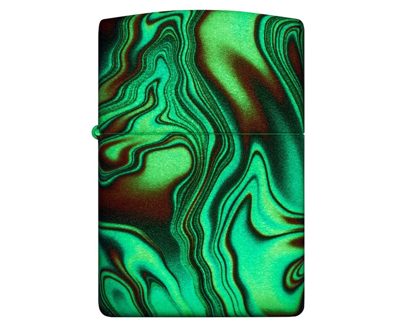 [60006534] Lighter Zippo Colorful Swirl Design