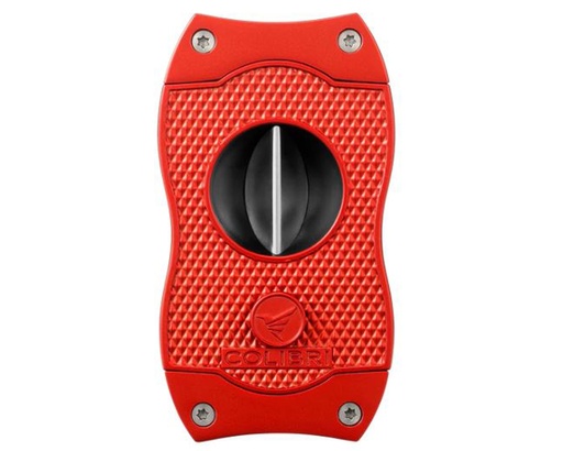 [CU300T36] Cigar Cutter Colibri V-Cut Diamond Red