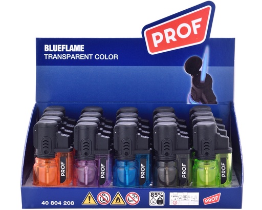 [40804208] Lighter Prof Tin Single Blueflame