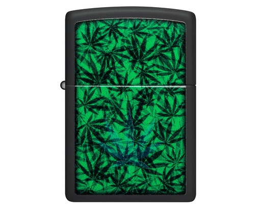 [60006781] Ligther Zippo Cannabis Design