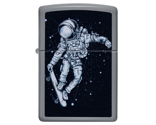 [60006762] Lighter Zippo Skateboarding Astronaut Design