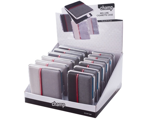 [40519068] Cigarette Case Champ Red Line 2 Sizes