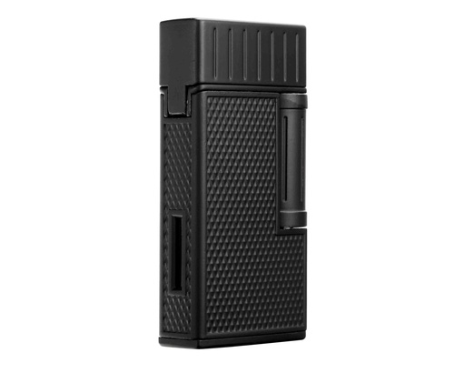 [LI221C20] Briquet Colibri Julius Double Soft Flame Noir/Noir