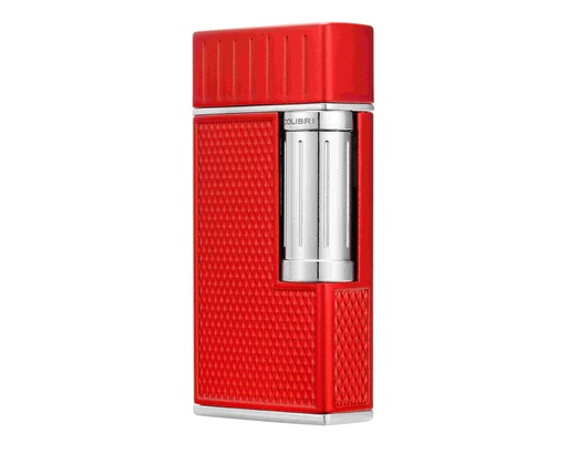 [LI221C26] Briquet Colibri Julius Double Soft Flame Rouge