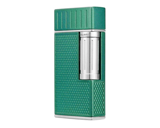 [LI221C27] Briquet Colibri Julius Double Soft Flame Vert