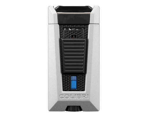 [LI900T26] Lighter Colibri Stealth Triple Jet Silver/Black