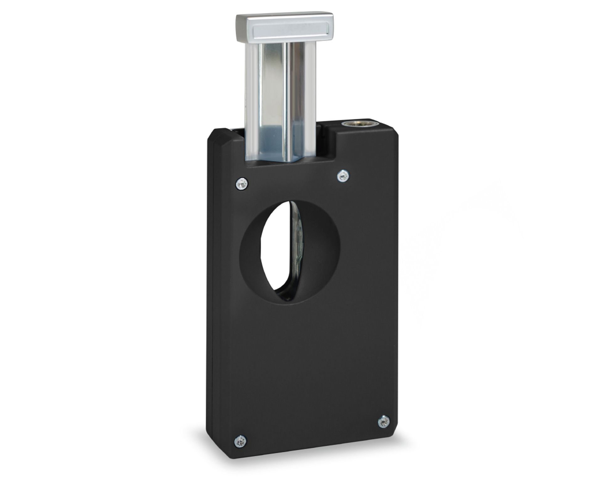 [CA5761] Briquet Caseti Single Jet V-Cut + Punch Noir Matte