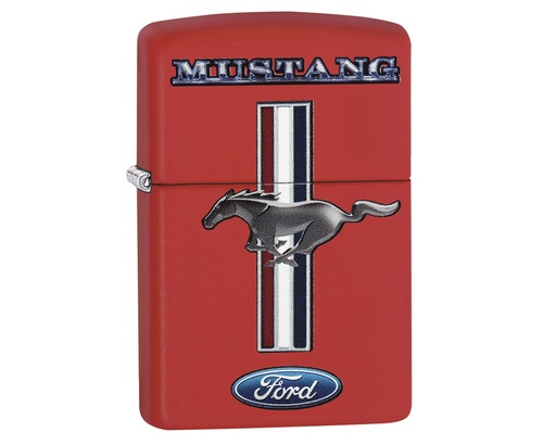 [60003580] Lighter Zippo Ford Mustang Red