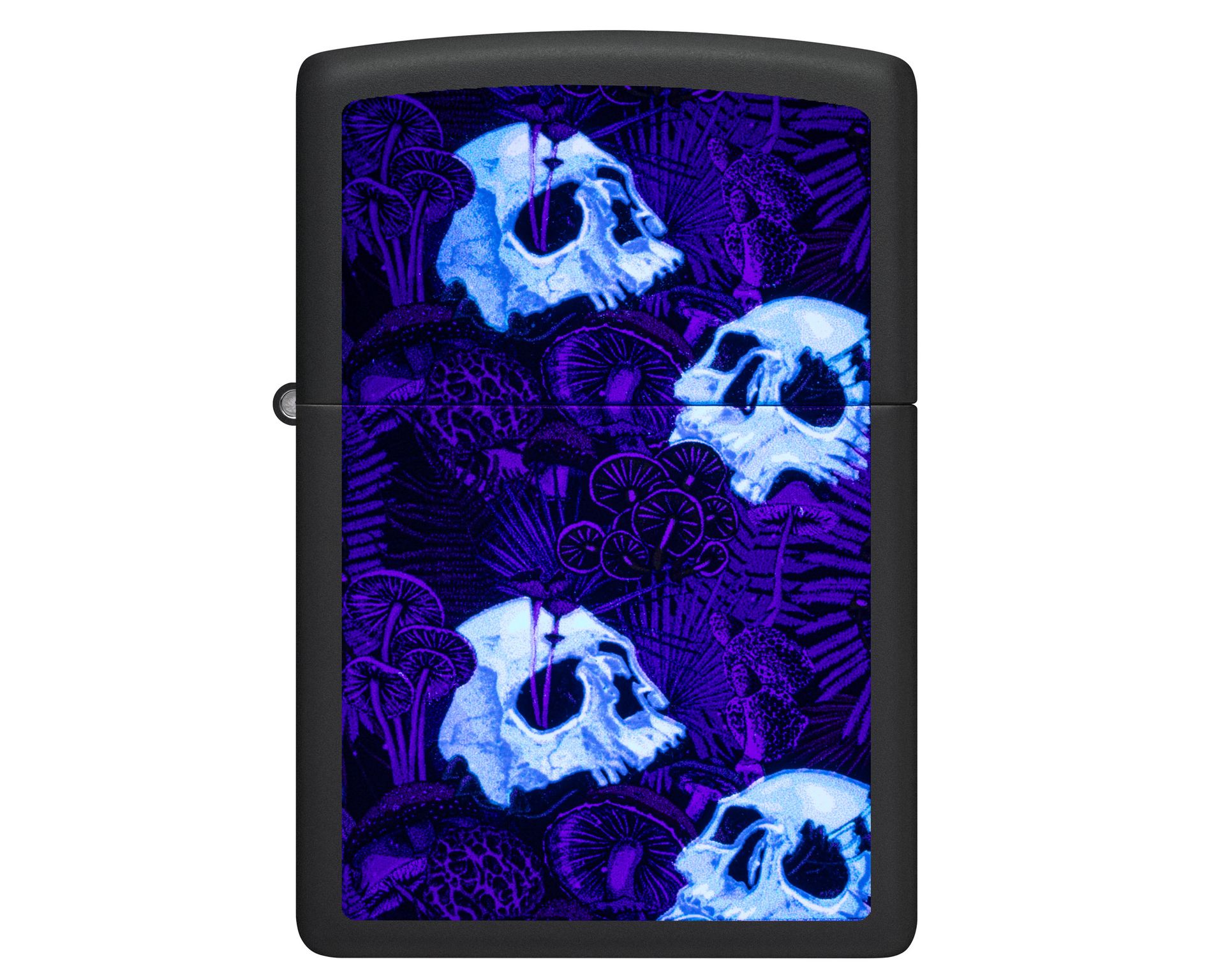 [60007073] Briquet Zippo Psychedelic Mushroom Design