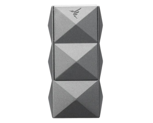 [LI750T3] Briquet Colibri Quasar II Double Jet Charcoal