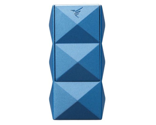 [LI750T6] Briquet Colibri Quasar II Double Jet Bleu