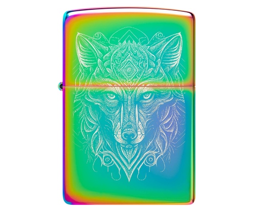 [60007190] Lighter Zippo Wolf Design