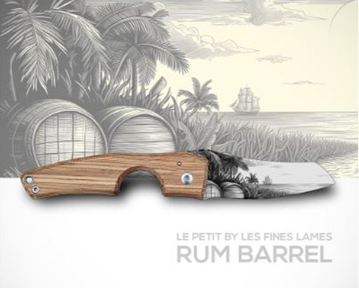 [CC0201122] LFL Cigar Knive Le Petit Barrel Rum