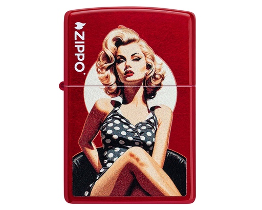 [60007242] Briquet Zippo Vintage Pinup Design
