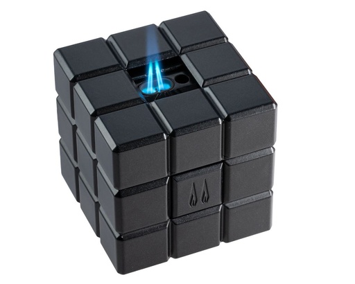 [LI125T1] Table Lighter Colibri Heritage Cube Black