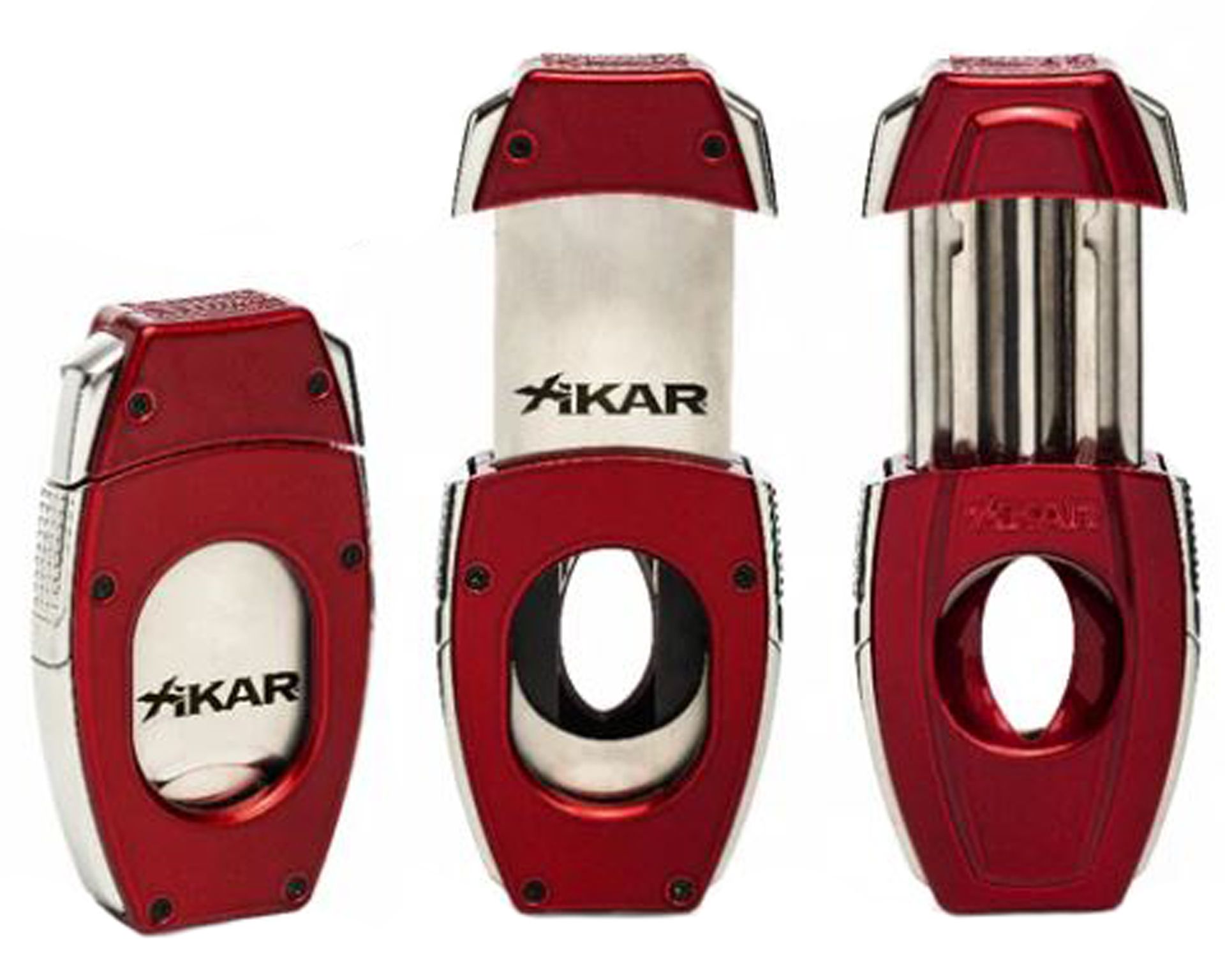 [XI160BK] Coupe Cigare Xikar Flip Dual Noir