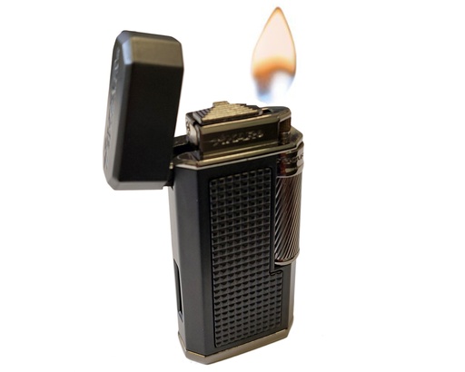 [615BK] Lighter Xikar Ardore Double Soft Flame Black