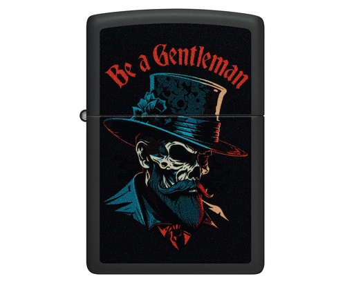 [60007384] Briquet Zippo Be a Gentleman Design