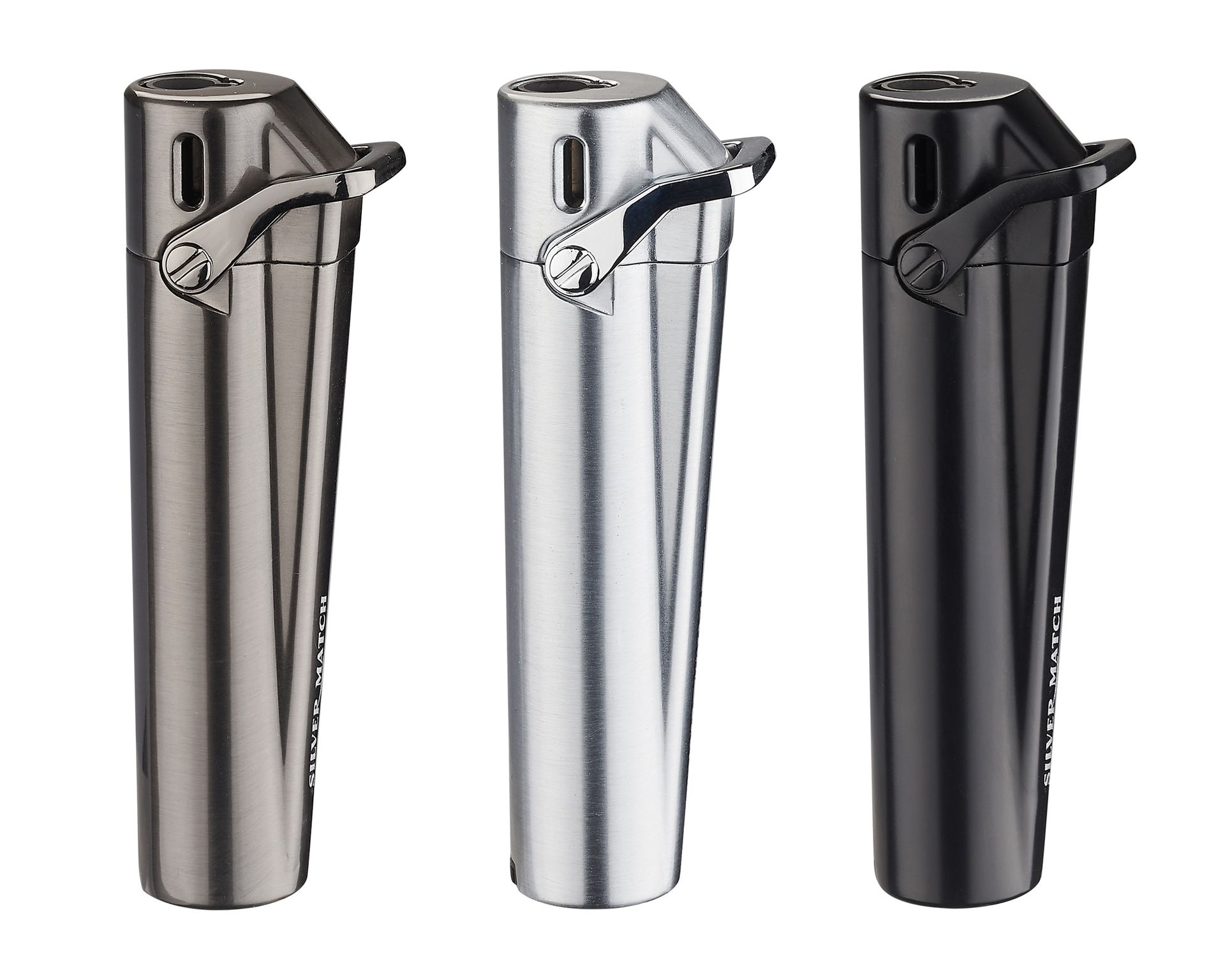 [40674384] Lighter Silver Match Cardiff Jet