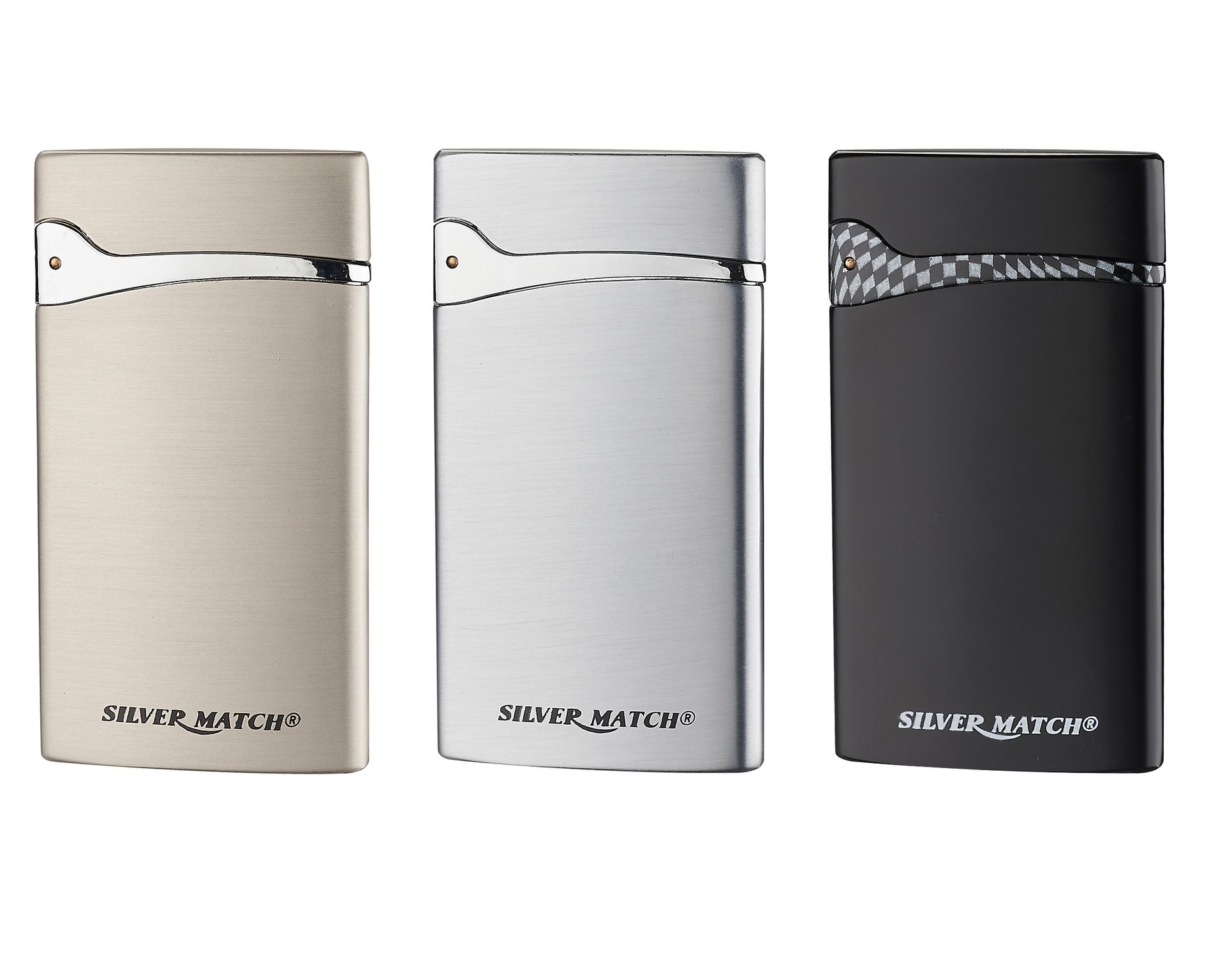 [40674385] Aansteker Silver Match Podgorica Jet