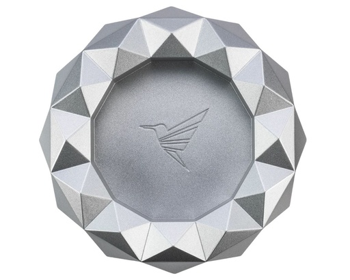 [AT300T2] Ashtay Cigar Colibri Quasar Round Silver