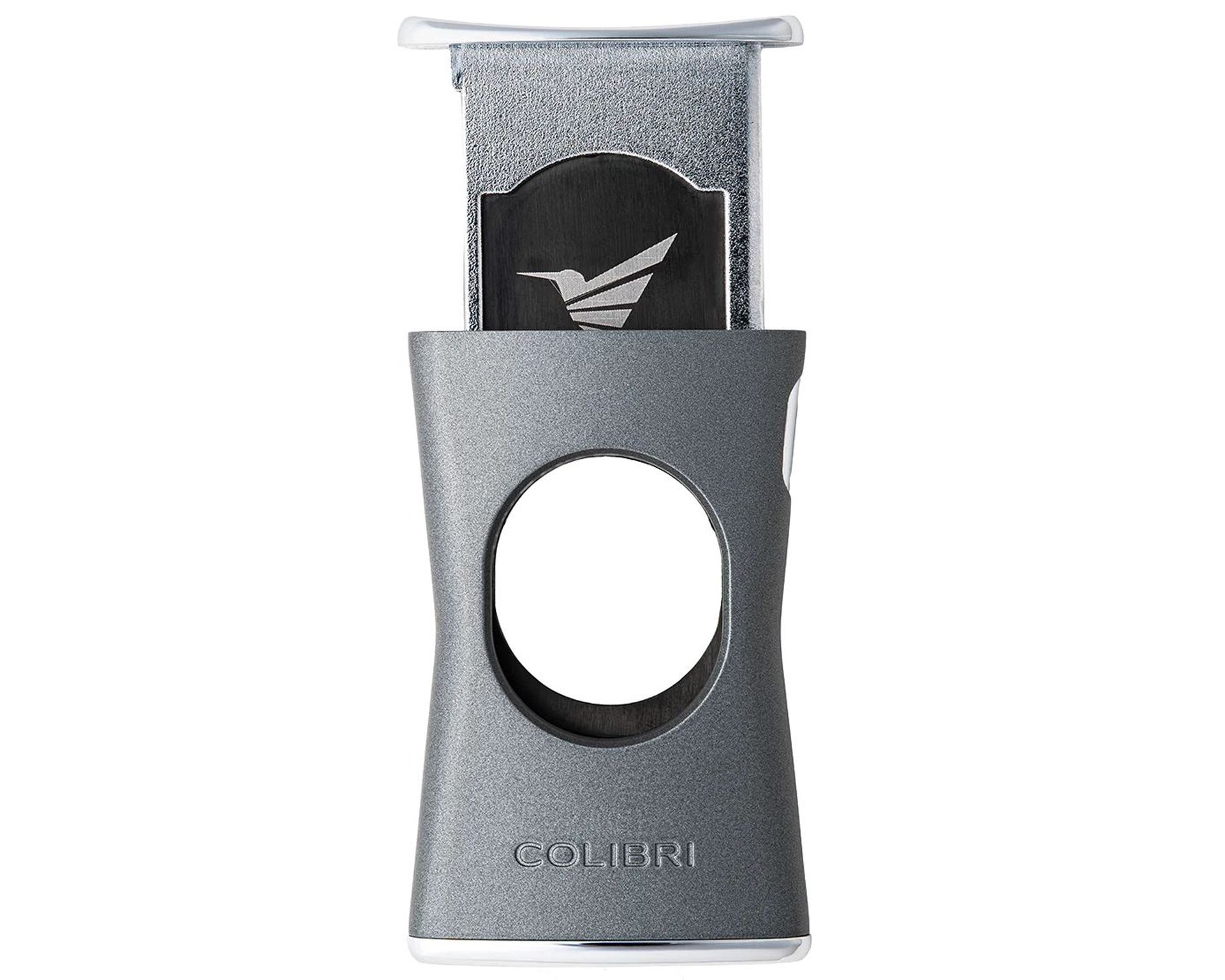 [CU225T4] Cigar Cutter Colibri Slim Charchoal
