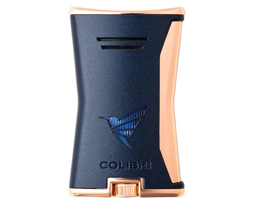 [LI225T6] Lighter Colibri Slim Single Jet Navy