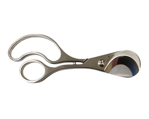 [IN800-SL] Sigarenknipper Schaar Inzpirato Vajra Glanzend Zilver