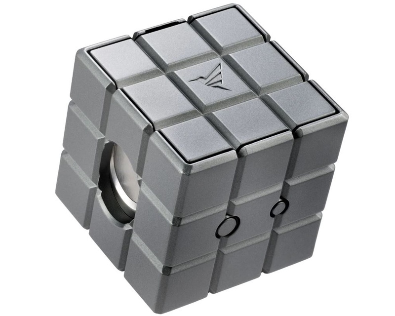[CU125T3] Sigarenknipper Colibri Heritage Cube Tafel Charcoal