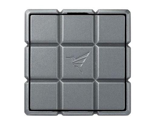 [CU125T3] Sigarenknipper Colibri Heritage Cube Tafel Charcoal