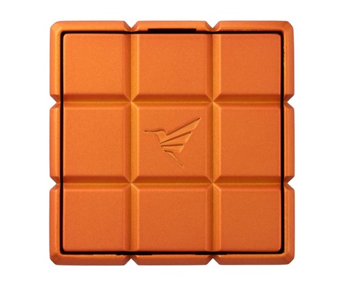 [CU125T6] Coupe Cigare Colibri Heritage Cube Table Orange