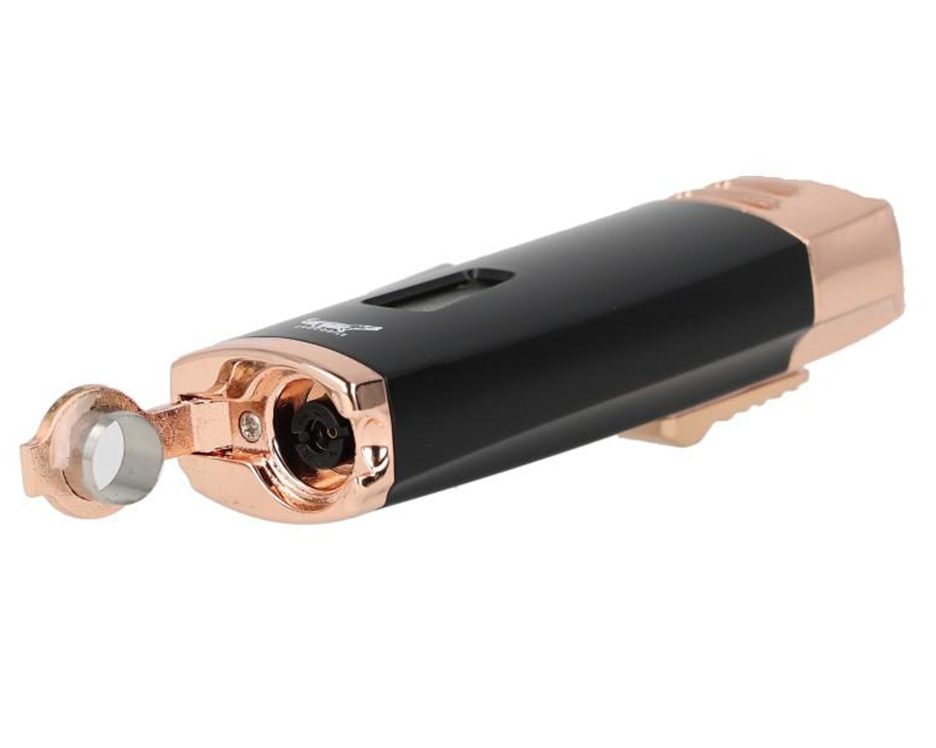 [71380B] Briquet Formula Crocodile Velaro Triple Jet Noir/RG