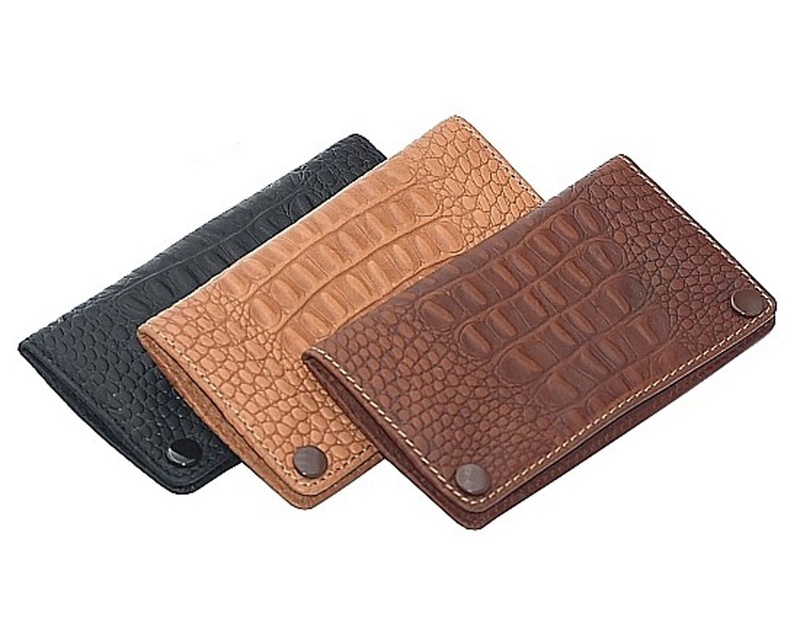 [IT472] Tabakszak Lubinski RYO Croco Leder Assorti