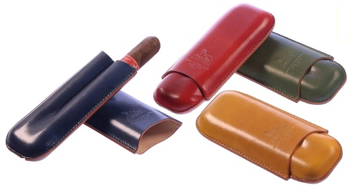 [MB9A1232V] Etui Sigaar Lubinski 2 Robusto Groen