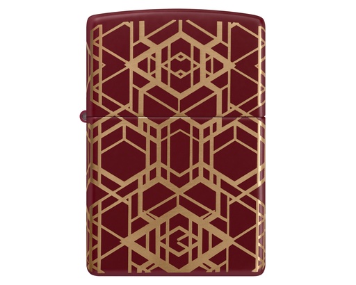 [60007510] Briquet Zippo Grid Pattern Design