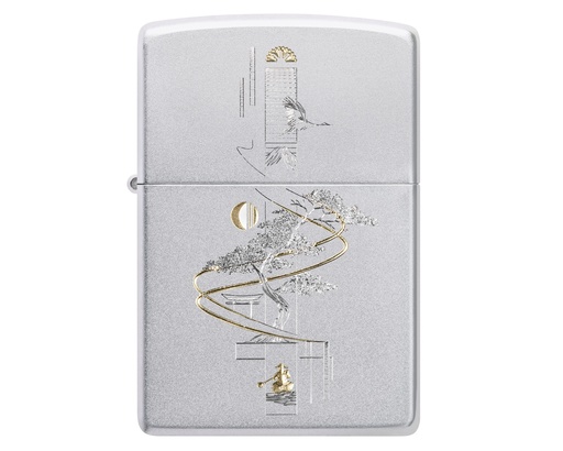 [60007517] Briquet Zippo Tree Design