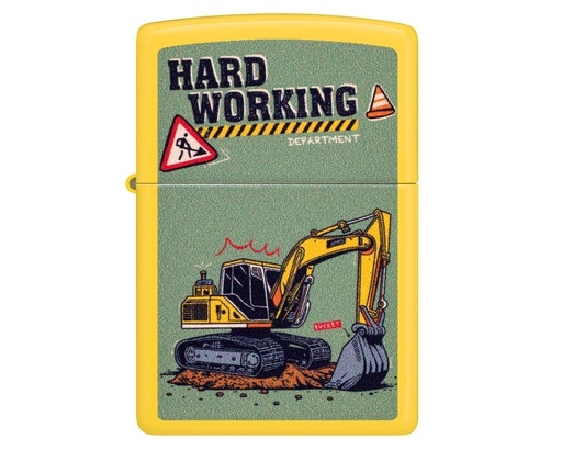 [60007562] Briquet Zippo Hard Working Design