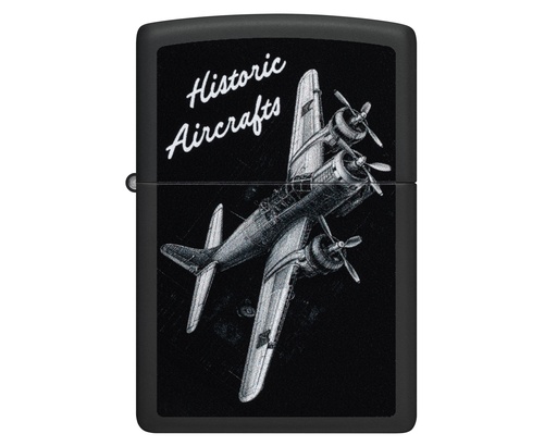[60007558] Briquet Zippo Historic Aircrafts Design