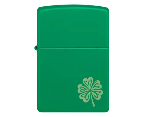 [60007544] Lighter Zippo Lucky Clover Design