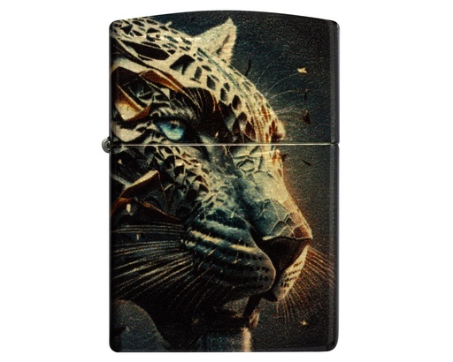 [60007504] Briquet Zippo Futuristic Panther Design